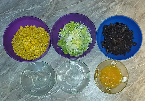 Salata od suvih šljiva - sastojci